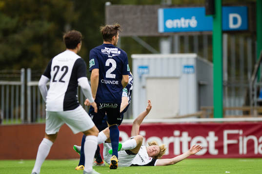 Qvidings August Wängberg faller
