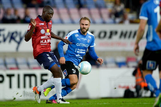 Örgrytes Alexis Yougouda Kada och Halmstads Jesper