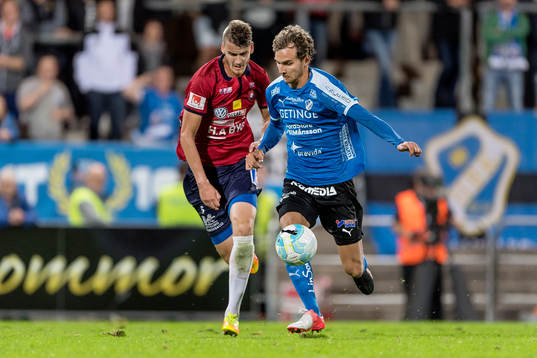 Örgrytes Johan Hammar och Halmstads Alexander Henningsson
