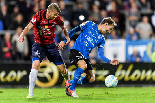 Örgrytes Johan Hammar och Halmstads Alexander Henningsson