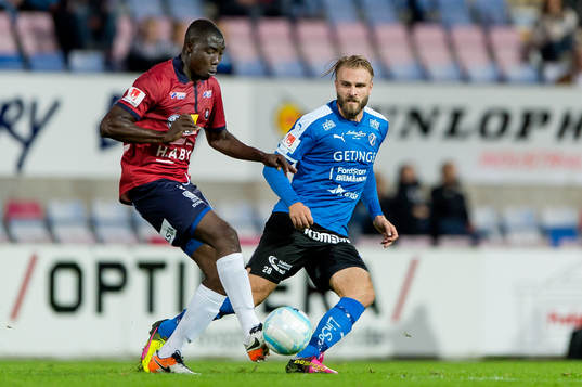 Örgrytes Alexis Yougouda Kada och Halmstads Jesper