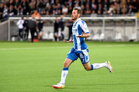 IFK Göteborgs Emil Salomonsson jublar
