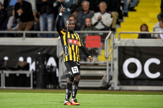 Häckens John Owoeri jublar