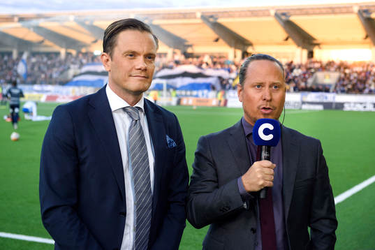 Jon Persson och Jesper Hussfelt på Cmore