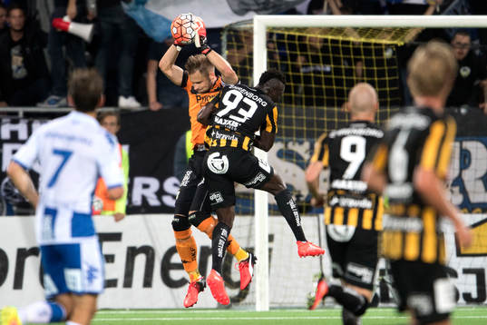 Häckens Alhassan Kamara hoppar in i IFK Göteborgs