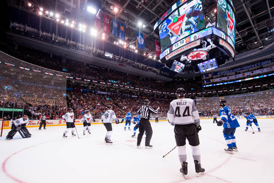 Spel pågår i Air Canada Center