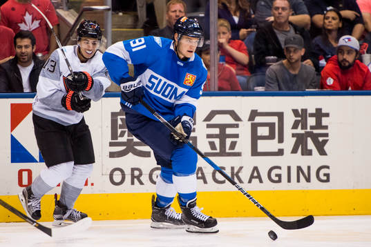 Nordamerikas Johnny Gaudreau jagar Finlands Aleksander