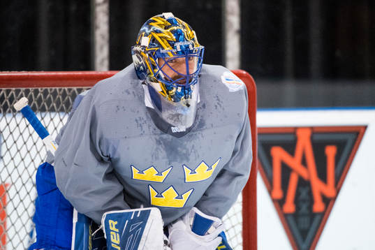 Sveriges målvakt Henrik Lundqvist