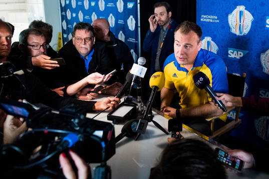 Sveriges förbundskapten Rikard Grönborg