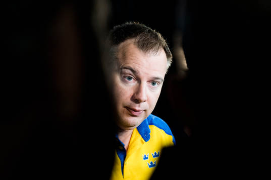 Sveriges förbundskapten Rikard Grönborg