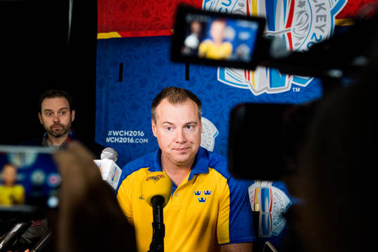 Sveriges förbundskapten Rikard Grönborg