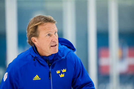 Sveriges assisterande tränare Johan Garpenlöv