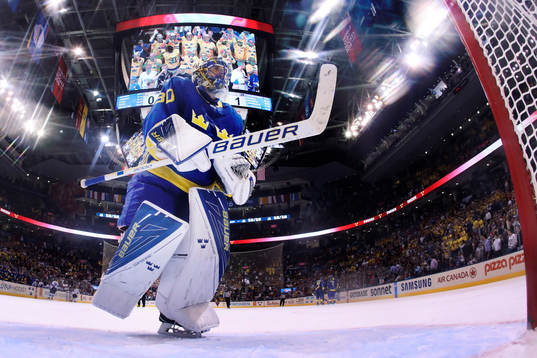 Sveriges målvakt Henrik Lundqvist
