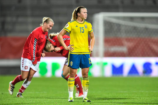 Sveriges Jessica Samuelsson deppar