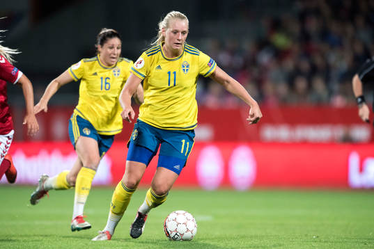 Sveriges Stina Blackstenius