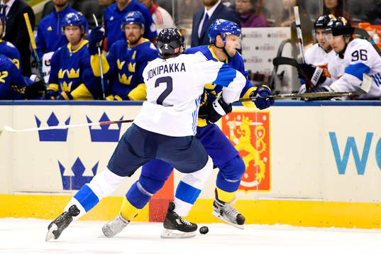 Finlands Jyrki Jokipakka och Sveriges Carl Söderberg