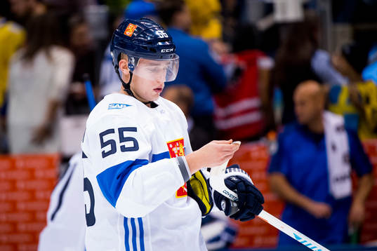 Finlands Rasmus Ristolainen deppar
