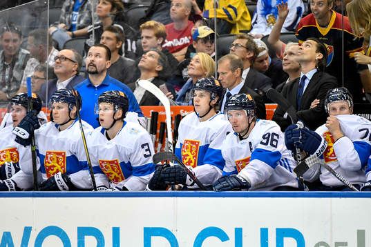 Finlands spelare deppar