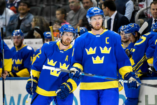 Sveriges Daniel Sedin och Henrik Sedin
