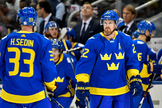 Sveriges Henrik Sedin och Daniel Sedin