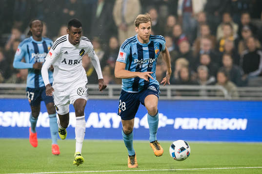 s Alexander Isak och Djurgårdens Niklas Gunnarsson