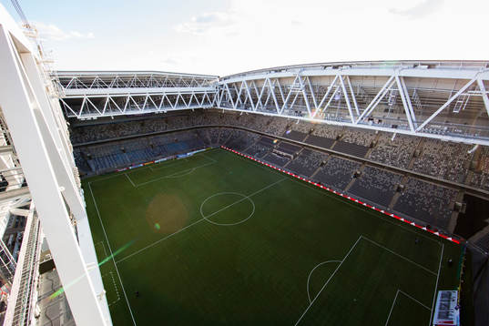 Interiör av Tele2 Arena