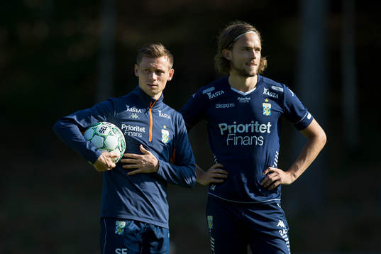 IFK Göteborgs Jakob Ankersen och Tom Pettersson