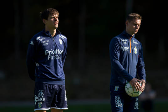 IFK Göteborgs Mads Albaek och Jakob Ankersen