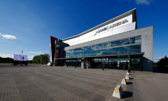SAAB Arena före ishockeymatchen i SHL mellan Linköping
