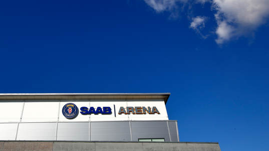 SAAB Arena före ishockeymatchen i SHL mellan Linköping