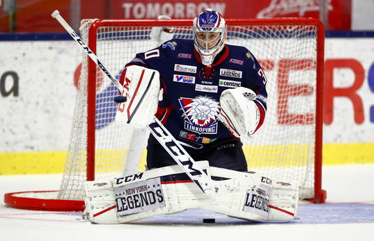 Linköpings målvakt Jacob Johansson