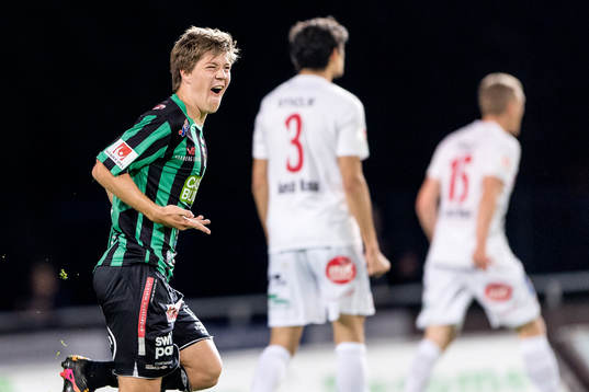 Varbergs Joel Palmquist jublar