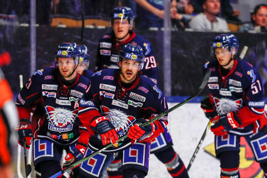 Linköpings Garret Roe jublar
