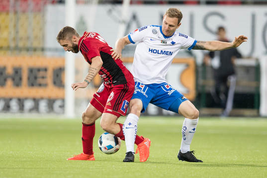 Östersunds Andrew Stadler mot Norrköpings Filip Dagerstål
