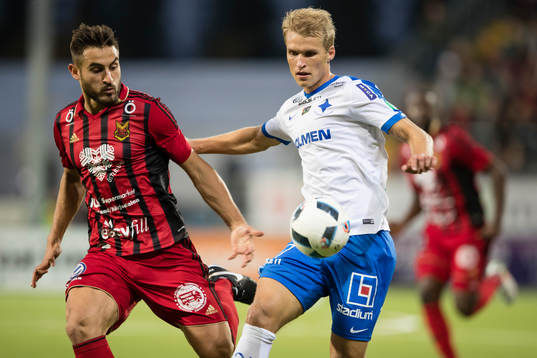 Östersunds Sotirios Papagiannopoulos mot Norrköpings