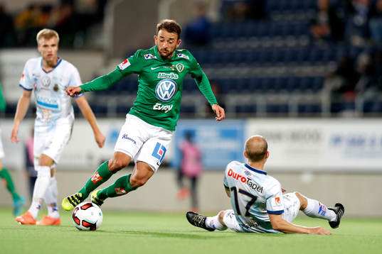 Jönköpings Robert Gojani och Gefles Jonas Lantto
