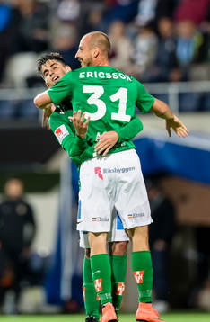 Jönköpings Pär Eriksson (h) gör 0-1