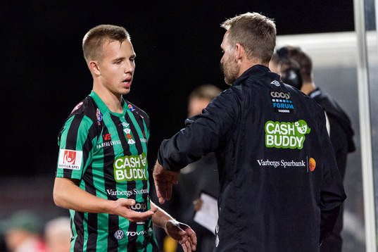 Varbergs Ivan Näsberg blir utbytt
