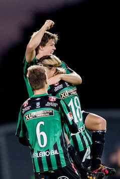 Varbergs Joel Palmquist jublar
