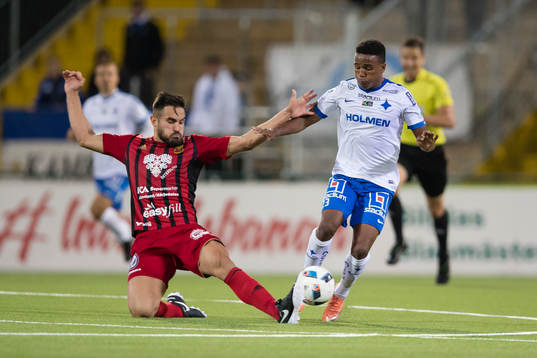 Östersunds Sotirios Papagiannopoulos mot Norrköpings