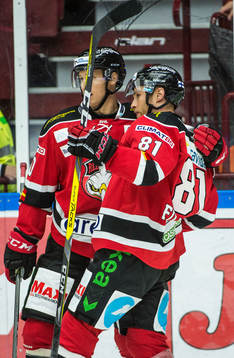 Malmö Redhawks Ilari Filppula jublar