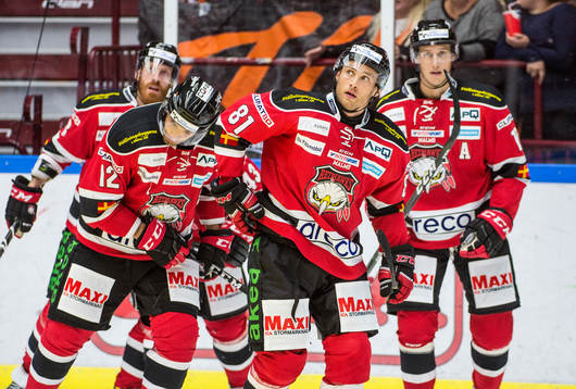 Malmö Redhawks Ilari Filppula jublar