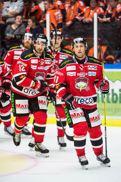 Malmö Redhawks Ilari Filppula jublar