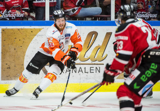 Karlskronas Joachim Rohdin mot Malmö Redhawks Christoffer
