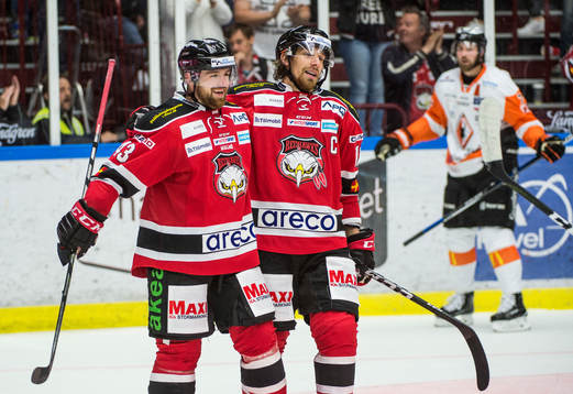 Malmö Redhawks Andreas Thuresson jublar