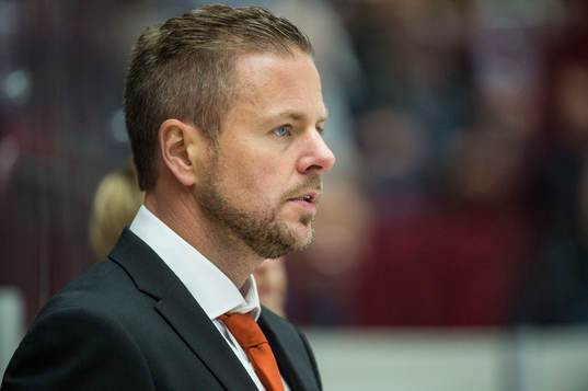 Karlskronas assisterande tränare Mikael Aaro