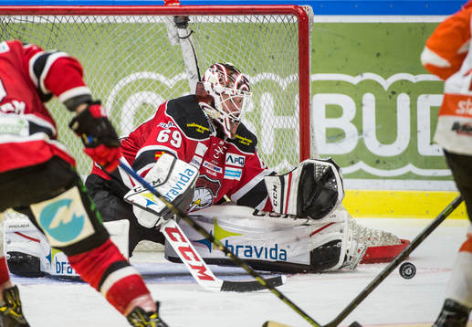 Malmö Redhawks målvakt Oscar Alsenfelt