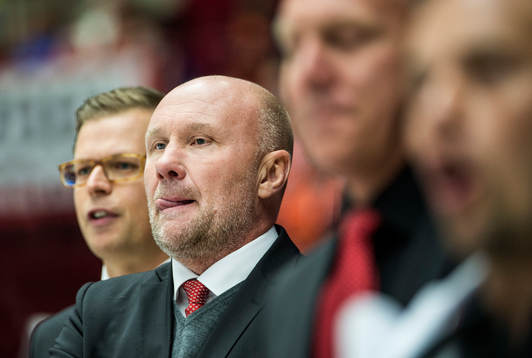 Malmö Redhawks tränare Peter Andersson