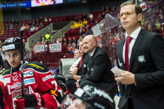 Malmö Redhawks tränare Peter Andersson