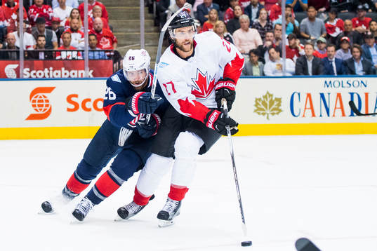s Blake Wheeler och Kanadas Alex Pietrangelo